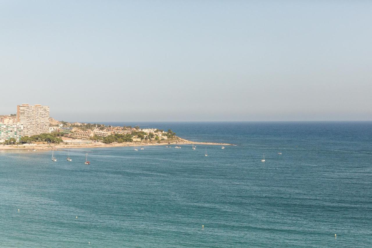 Amazing Sea Views With Ac Two Min Beach Alicante Exterior photo